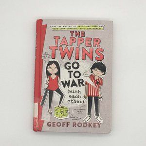 The Tapper Twins Go to War (with Each Other) by Geoff Rodkey, HC Ex Library Book